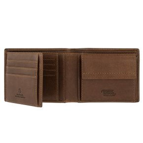 CAMEL ACTIVE BILBAO horizontal wallet cognac